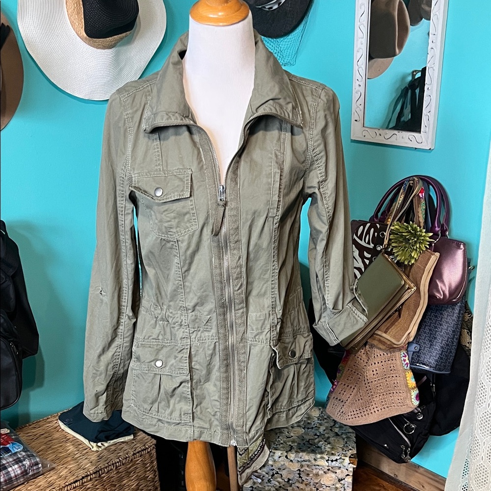 Ashley By 26 International Olive Utility Jacket
